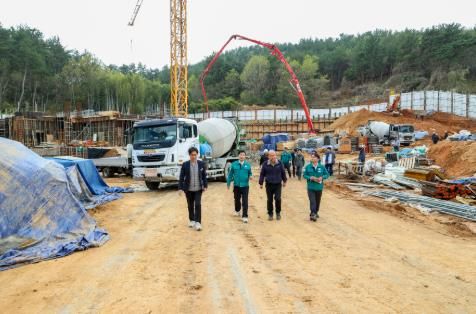 고성군, 해양치유센터 건립사업 점검