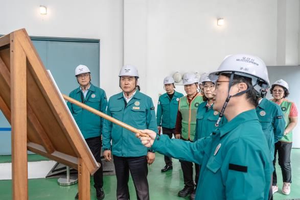 오산시, 방재시설 가동 훈련 및 인명피해 우려지역 현장점검 실시