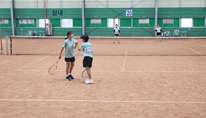 대동초 소프트테니스(김시은, 윤예은)