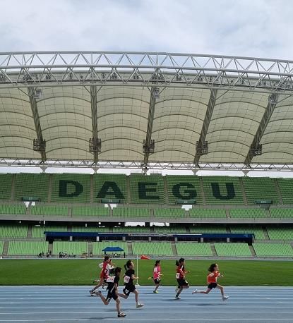 대구달성교육지원청,‘교육장배 초등학교 학년별 육상 우수선수 선발 대회’개최