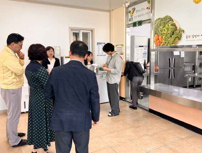 ‘2025년 교육시설(급식실) 집중 안전 점검’