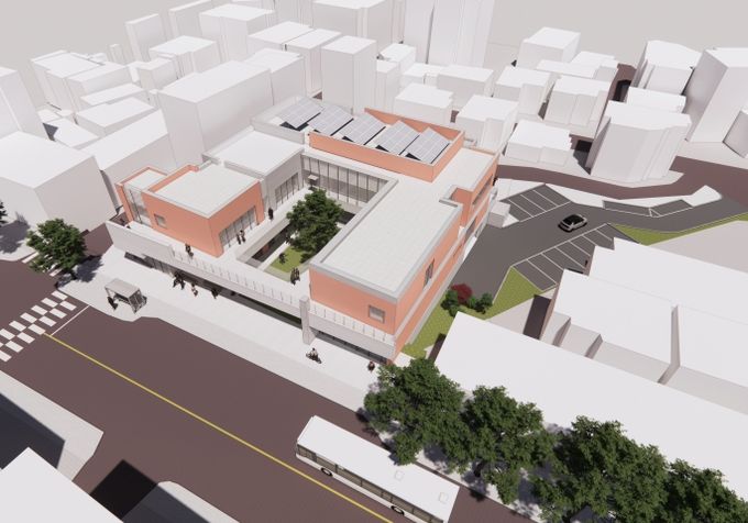 광주송정(도시재생어울림센터) 조감도