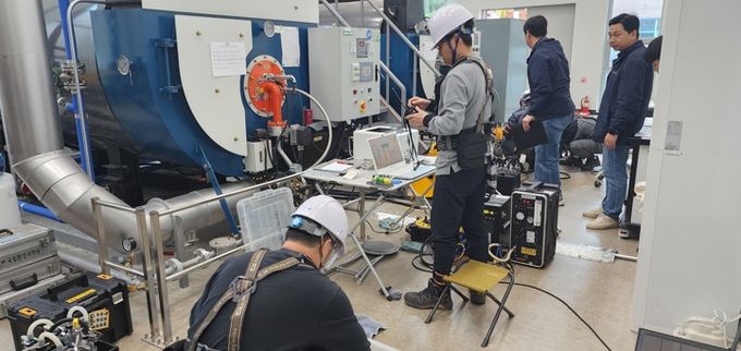 대전시, 대기 측정업체 숙련도 평가…굴뚝 시료 채취 역량 점검