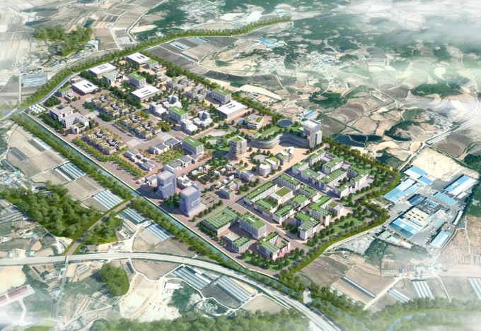 국방국가산업단지 조감도)