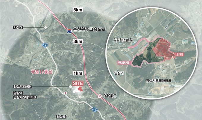 전북‘임실 플레이랜드’민관상생 공모 선정 사업위치