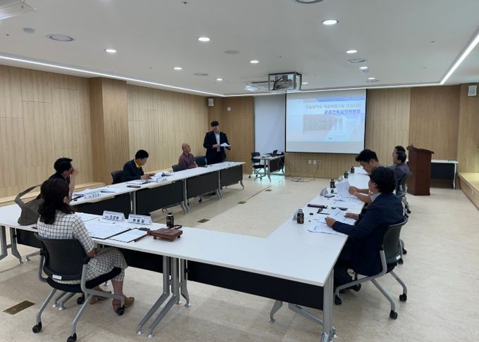 경북교육청, 도송중학교와 진보초등학교 시설 사업 공공건축심의위원회 개최