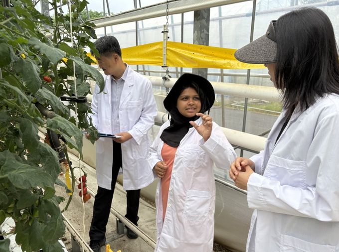 스리랑카 농업전문가에게 3개월간 토마토 재배기술 집중 연수
