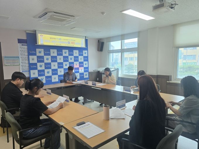 옥천교육지원청 지방공무원 더기대 멘토링 실시