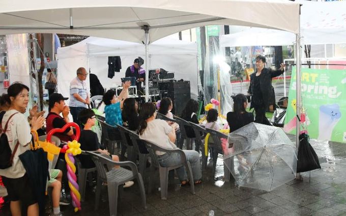 대전 서구 아트페어 아트스프링 행사 현장