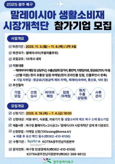 2025년 해외시장개척단 참가기업 모집 웹포스터