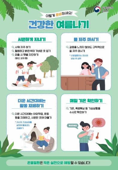 (포스터)폭염대비 건강수칙