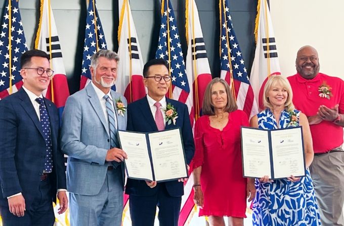 미국 유타주 코튼우드 하이츠시와 국외 우호도시 협약 체결