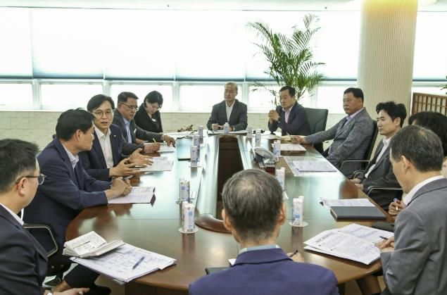 영암읍 중고교 통합 간담회