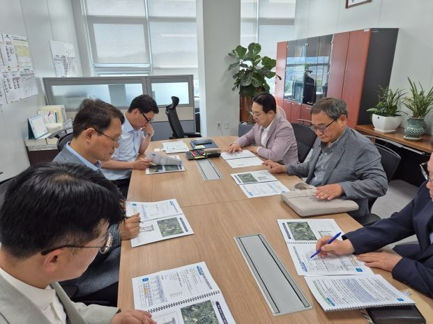 황규철 군수 기재부행안부 방문