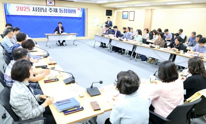 우범기 전주시장, 시민 최접점 동장들과 ‘소통’