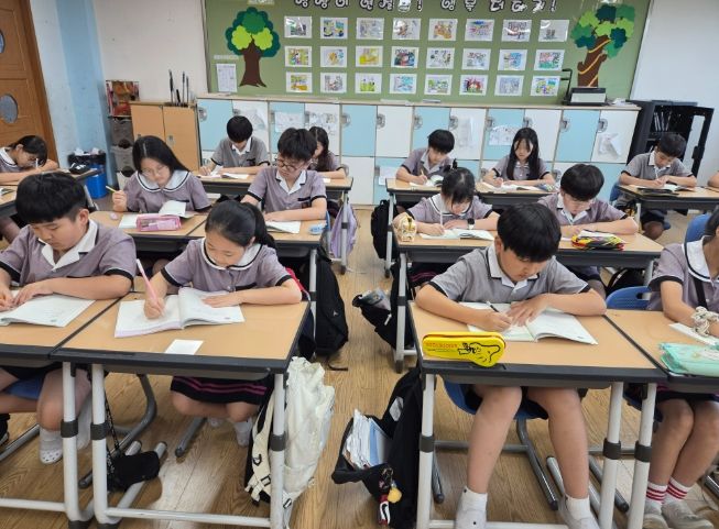 마음글 필사노트 4종 각급 학교 보급