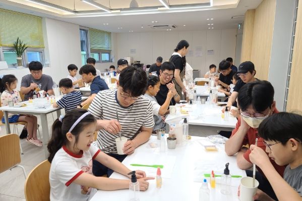 아빠와 함께 소통하며 환경도 지켜요