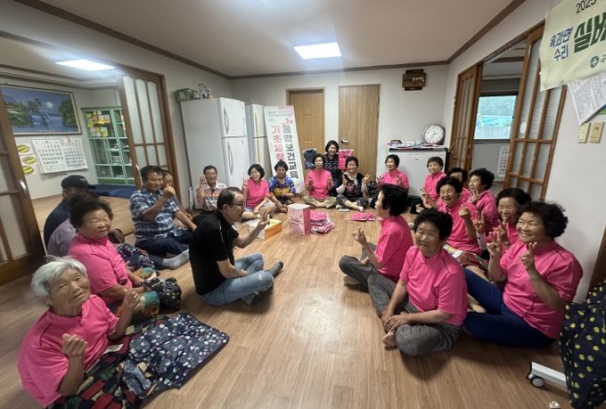 곡성군, ‘건강팔팔마을’ 통합보건교육 실시