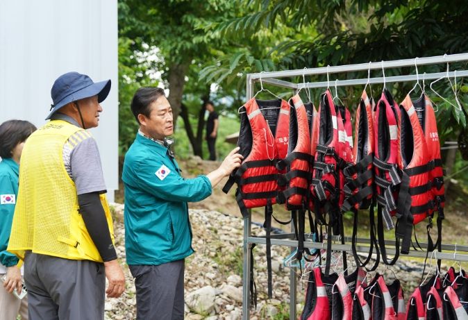 신영재 홍천군수 물놀이 관리지역 점검