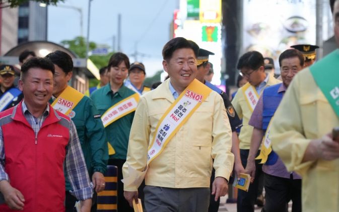 민‧관‧경 합동 안전 현장점검 및 순찰 캠페인