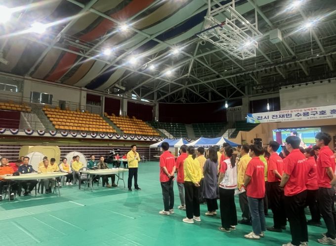 금산군 2025년도 을지연습 실제 훈련