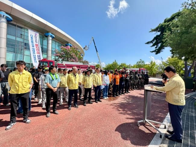 부안군, 유관기관 합동 다중이용시설 대테러 대응 실제훈련 실시