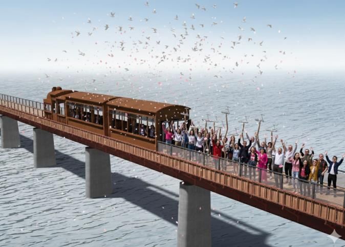 만경강 물고기철길 조감도 이미지