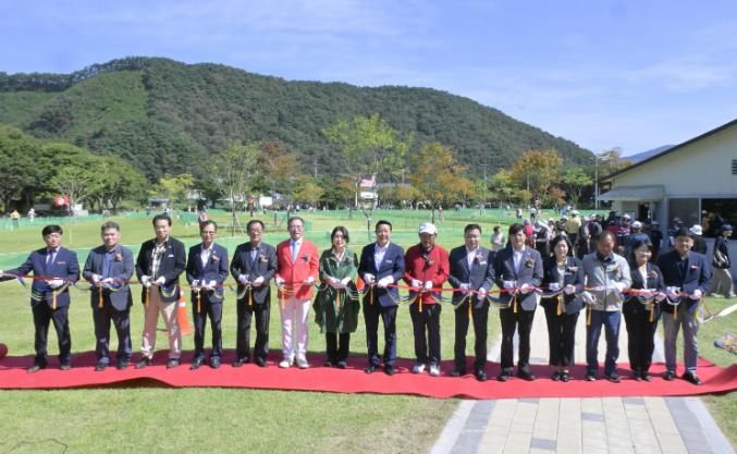 순창군 쌍치 파크골프장 개장, 기념대회로 활력 더해