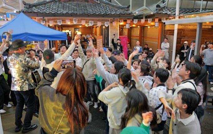 강진 불금불파 행사 모습.