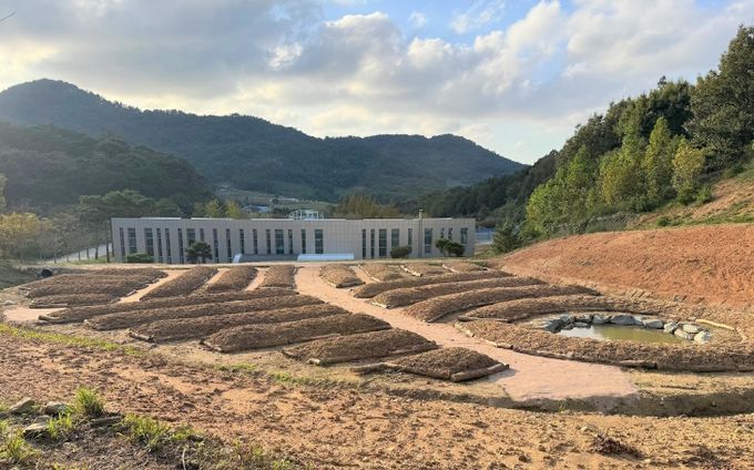 영광테마식물원 내 자연순환형 생태텃밭