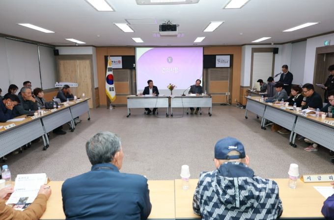 찾아가는 이장과의 대화’ 추진…군민과의 현장 소통