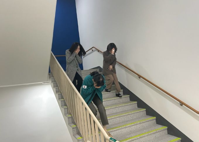 2025 구미교육지원청 합동소방훈련 실시