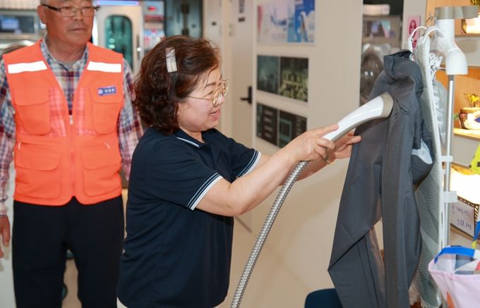 노인 일자리 사진