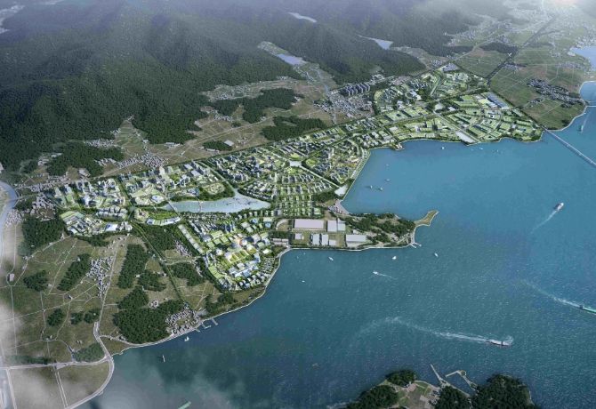 우주항공복합도시 전체 조감도