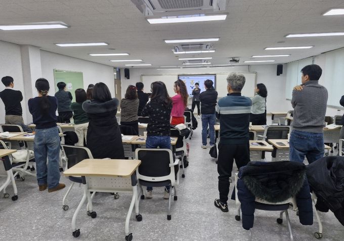 문화예술로 여는 힐링 공감 연수 운영